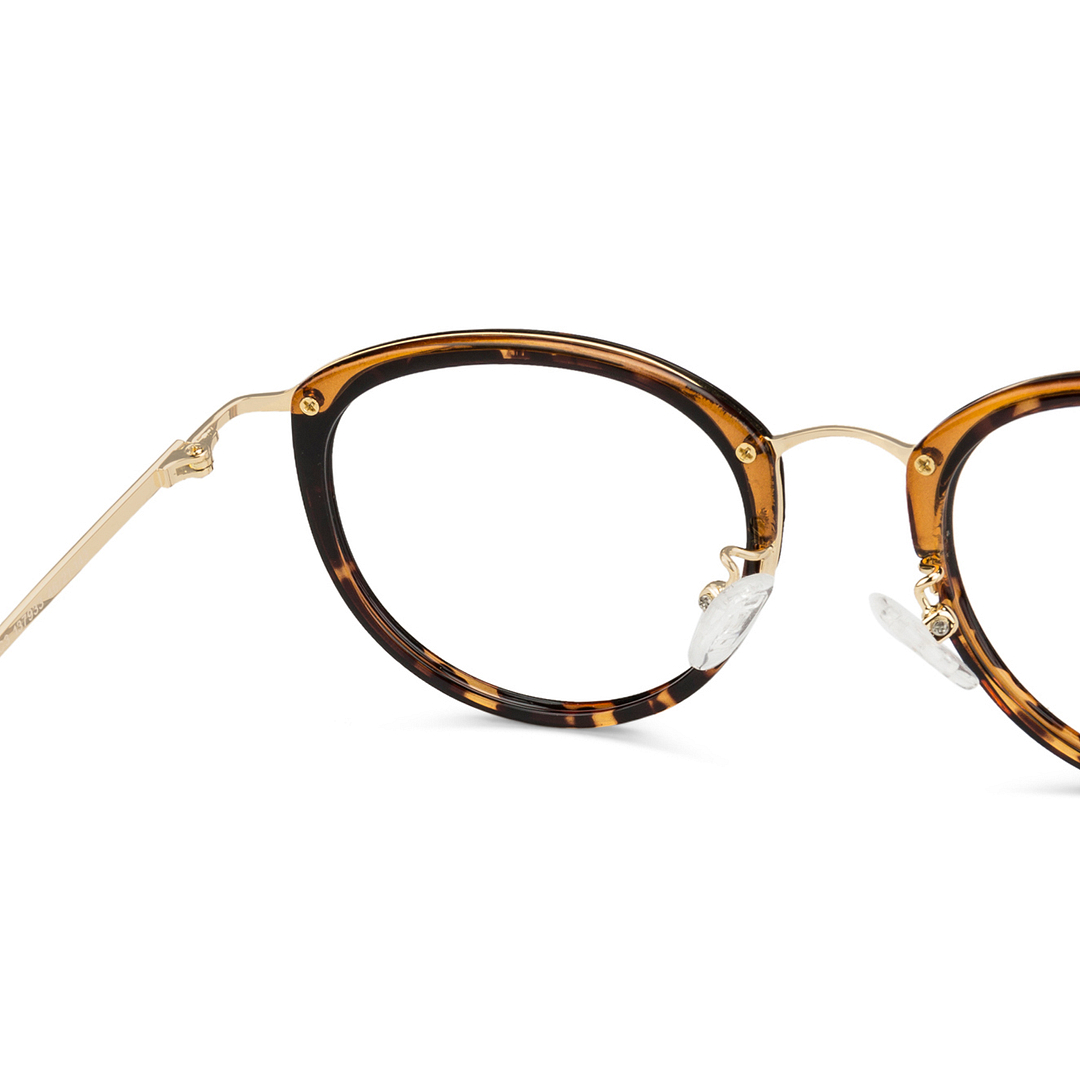 Vincent Chase Online Light Brown Full Rim Round left side