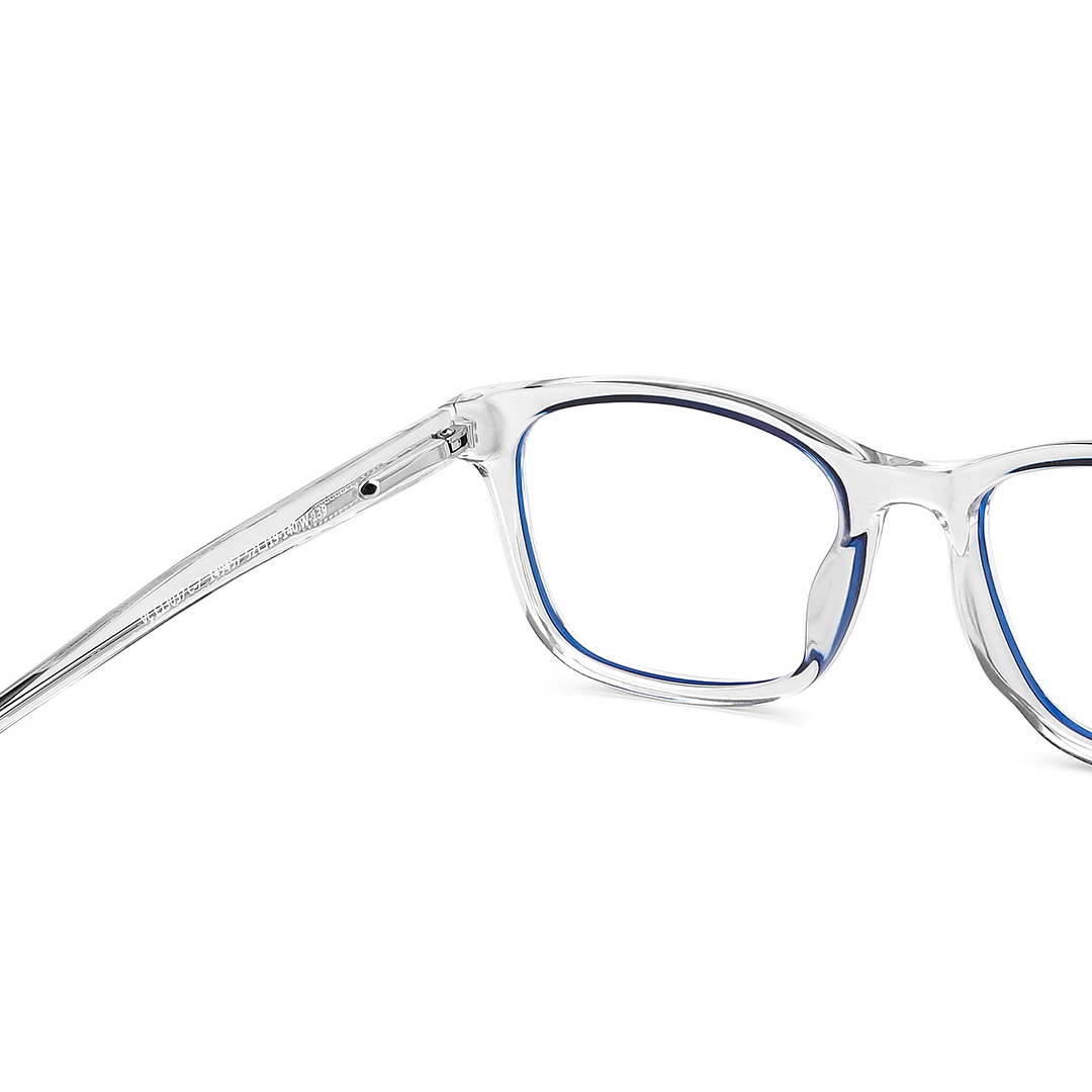 Vincent Chase Online Blue Transparent Full Rim Square right side