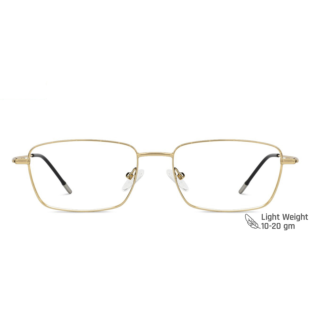 Vincent Chase Online Gold Full Rim Rectangle left side