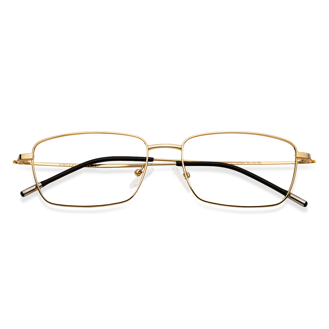Vincent Chase Online Gold Full Rim Rectangle right side