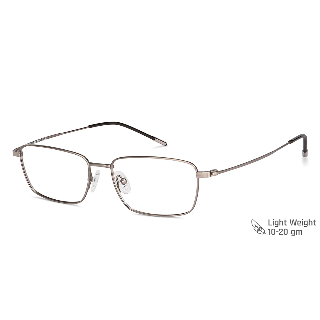 Vincent Chase Online Mid Gunmetal Full Rim Rectangle right side