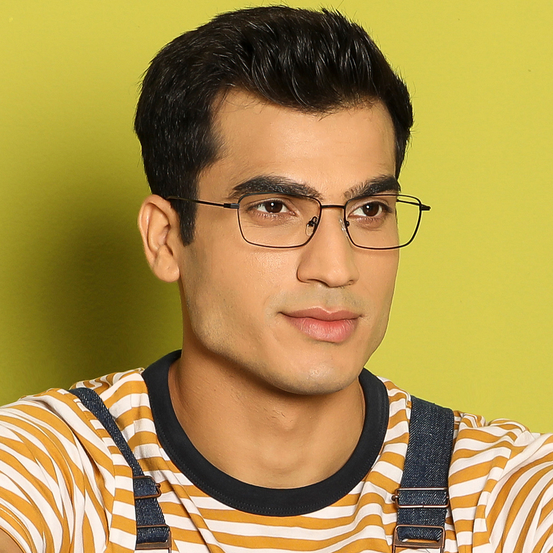 Vincent Chase Online Black Full Rim Rectangle right side