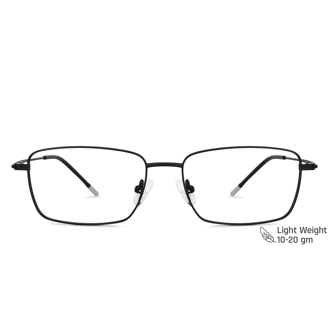 Vincent Chase Online Black Full Rim Rectangle left side