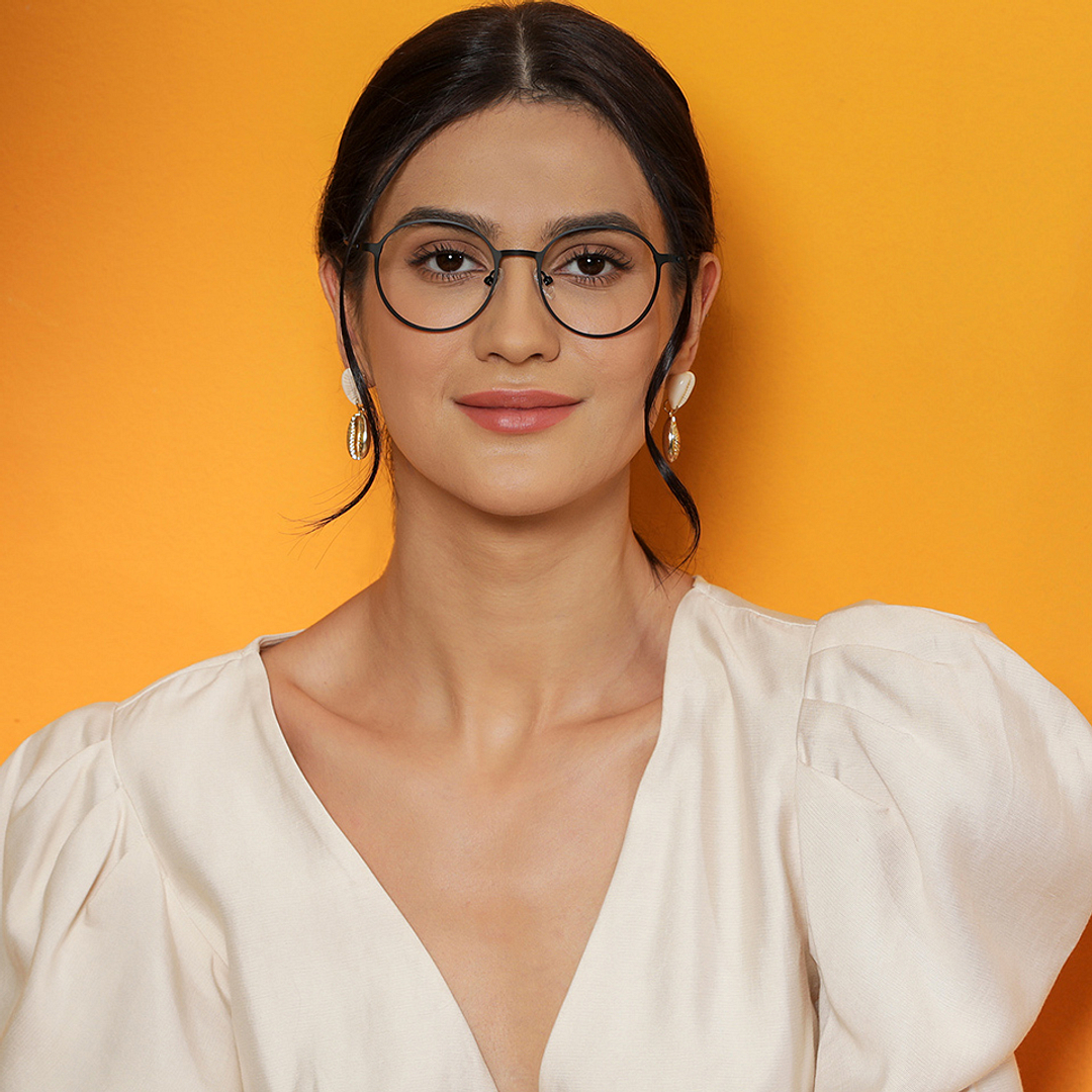 Vincent Chase Online Black Full Rim Round right side