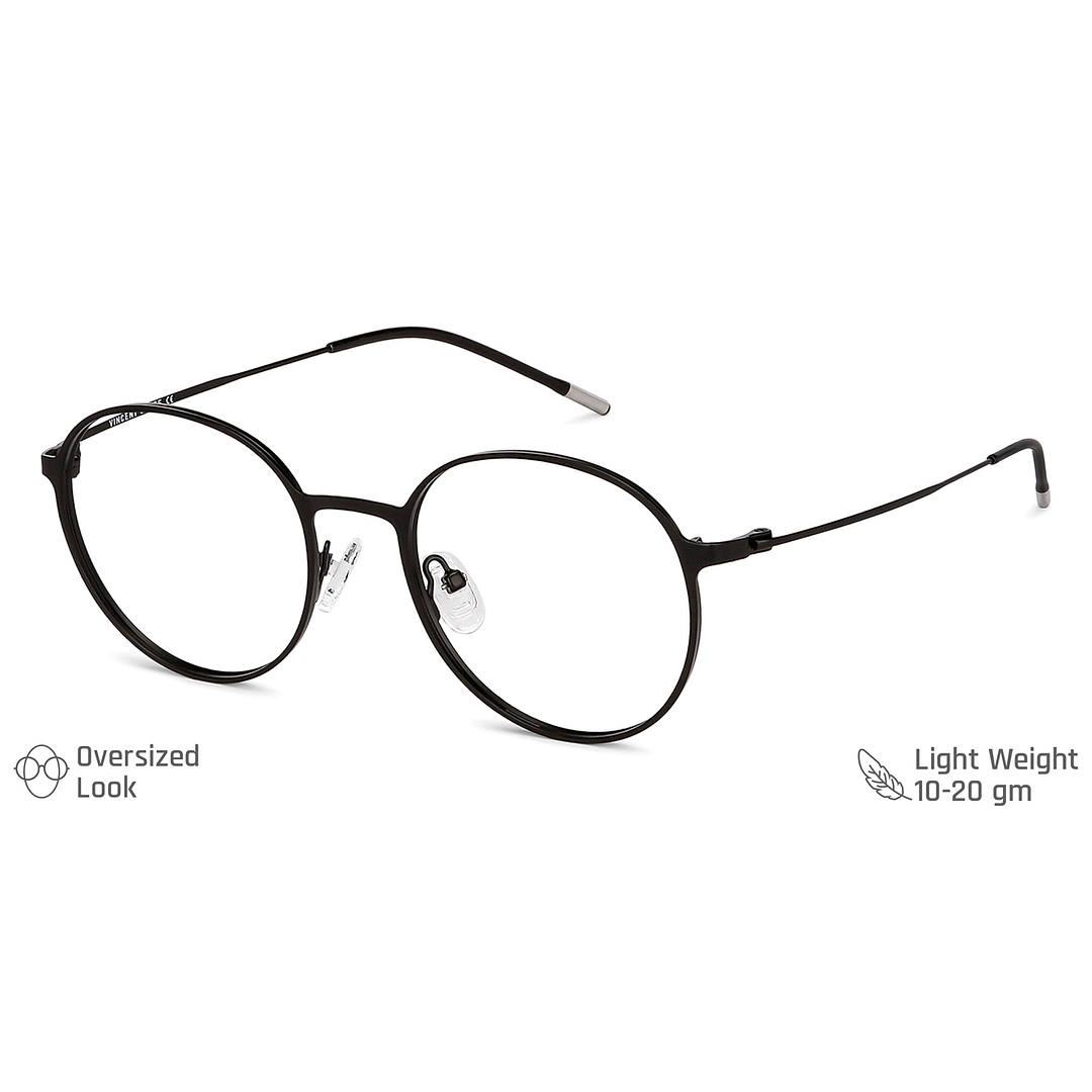 Vincent Chase Online Black Full Rim Round right side