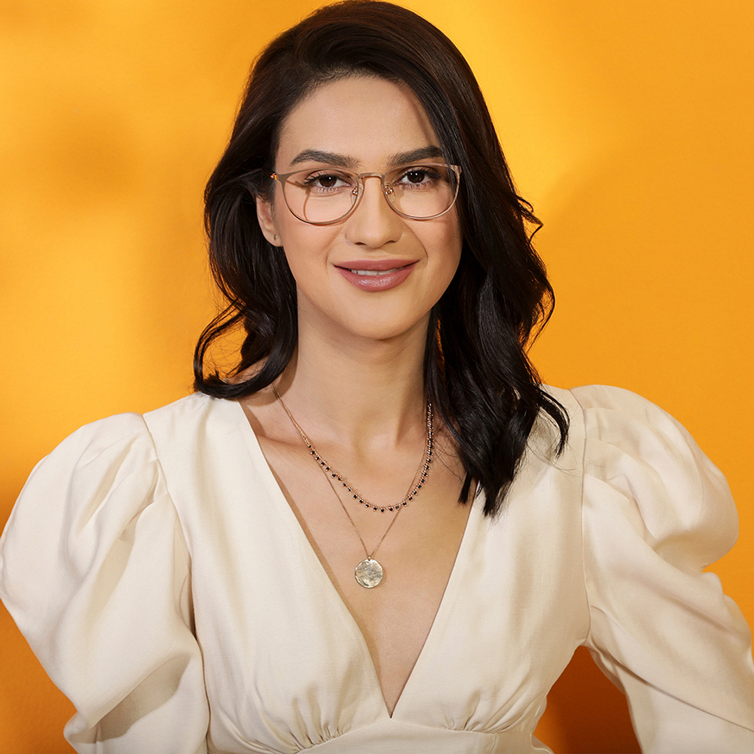 Vincent Chase Online Rose Gold Full Rim Round left side