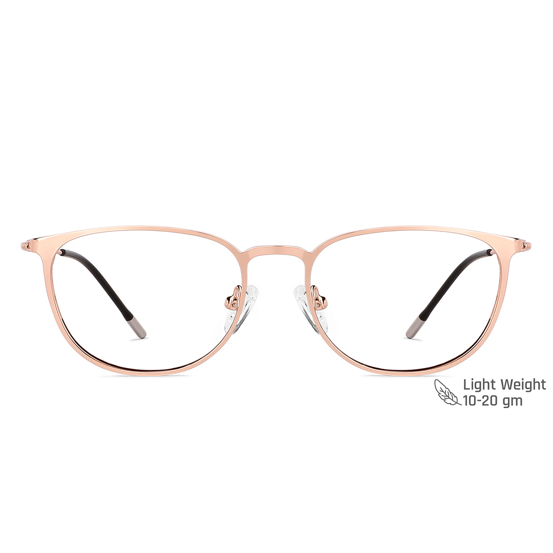 Vincent Chase Online Rose Gold Full Rim Round left side