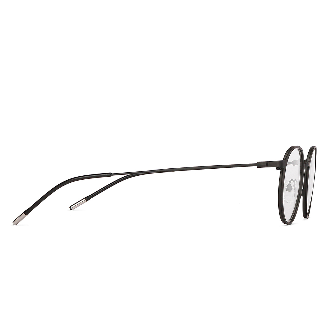 Vincent Chase Online Black Full Rim Round left side
