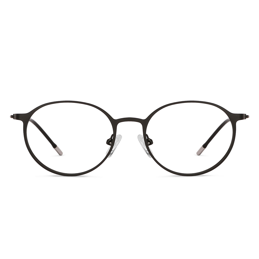 Vincent Chase Online Black Full Rim Round left side
