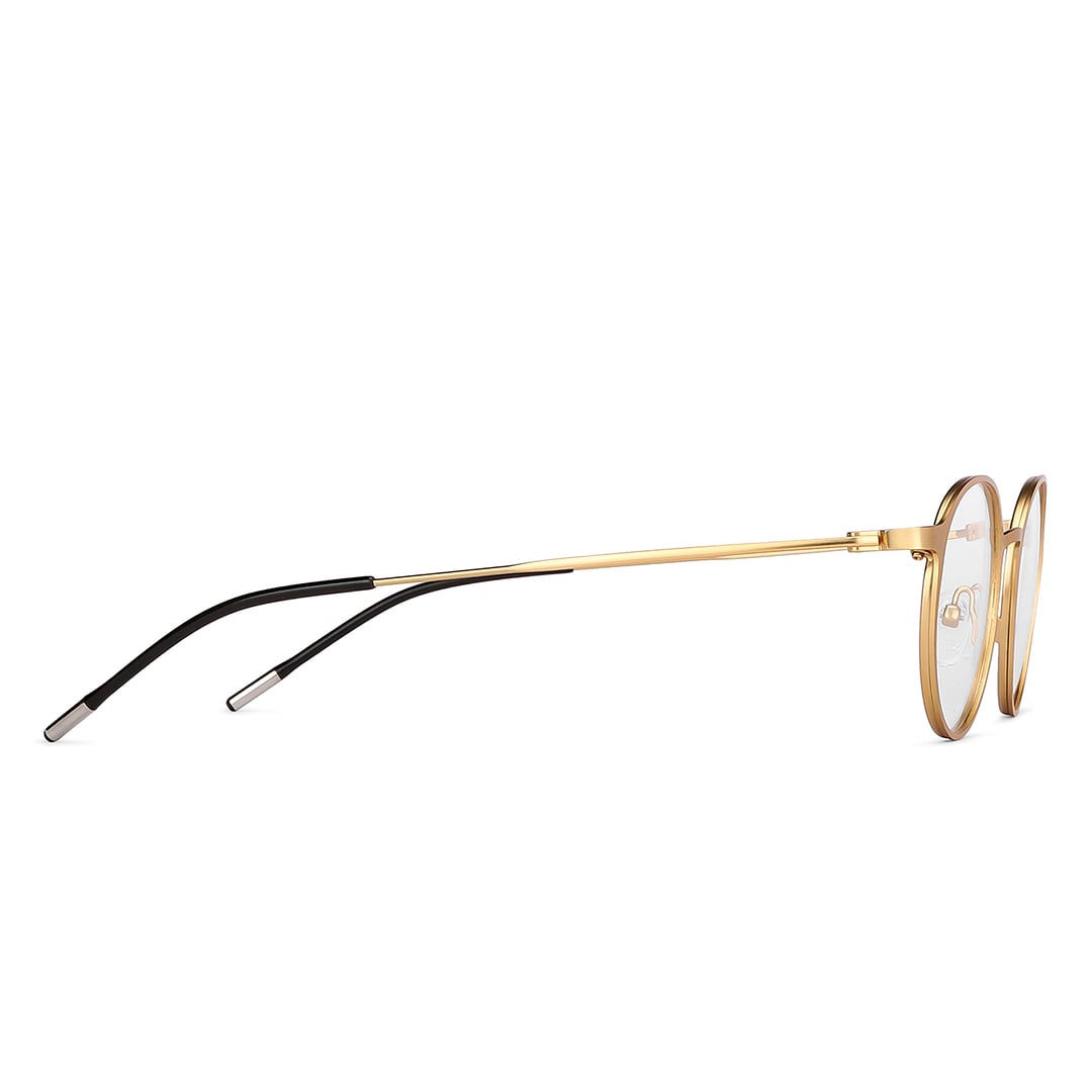 Vincent Chase Online Gold Full Rim Round left side