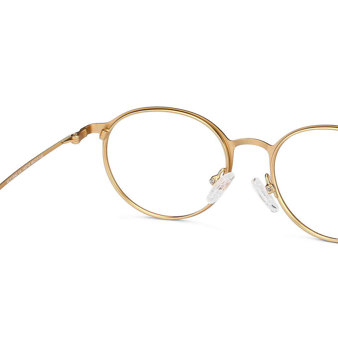 Vincent Chase Online Gold Full Rim Round right side