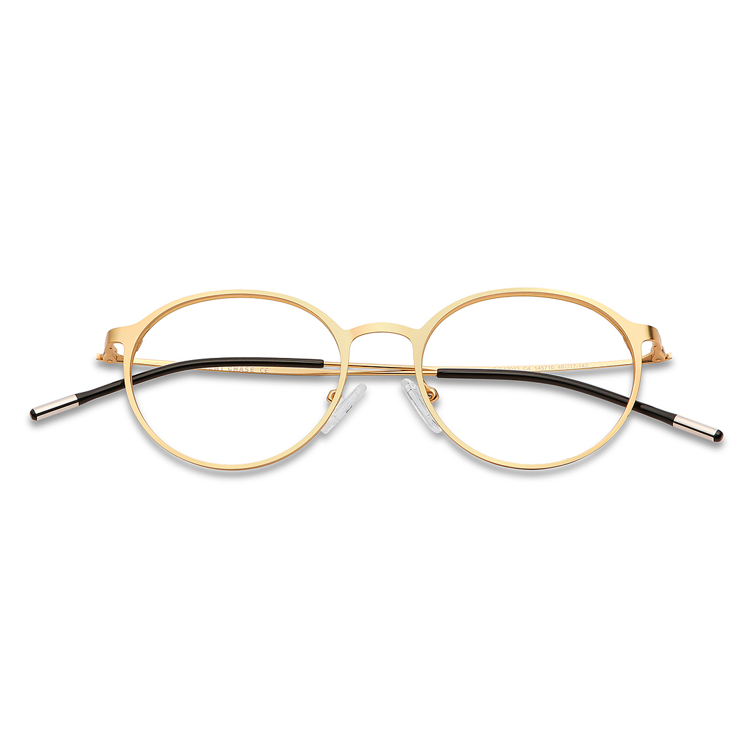 Vincent Chase Online Gold Full Rim Round left side