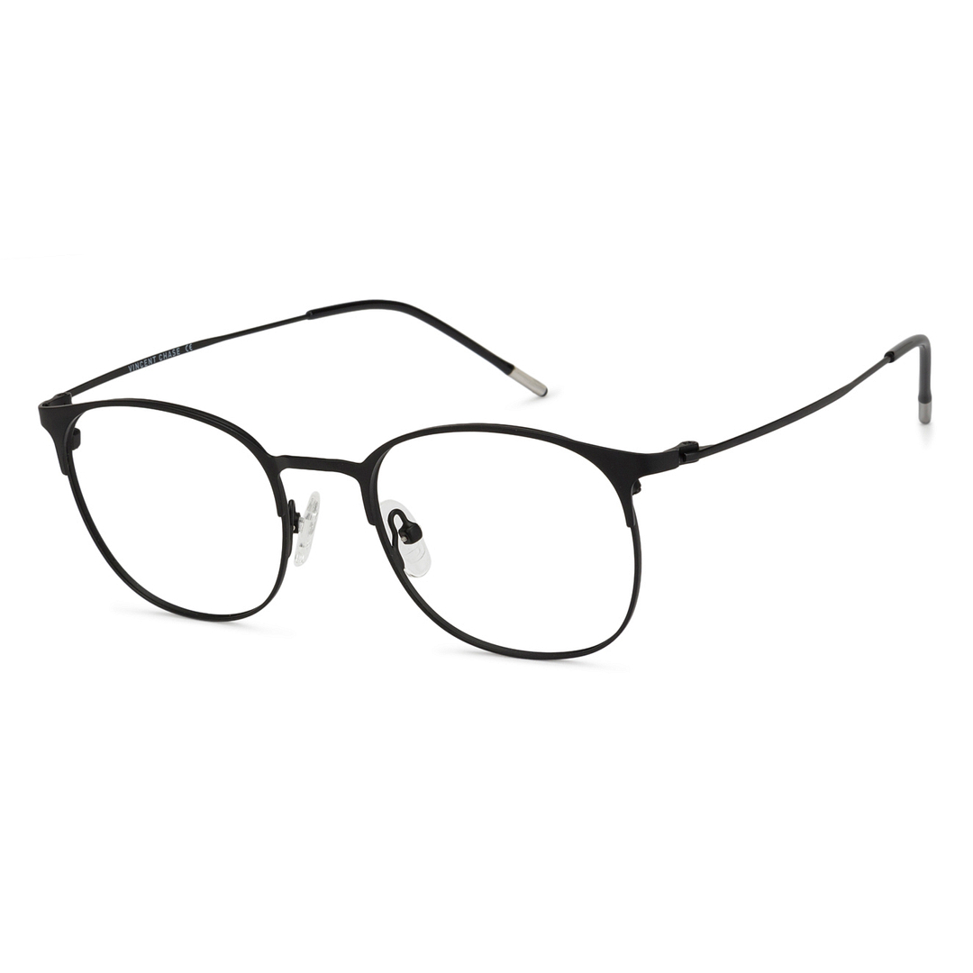 Vincent Chase Online Black Full Rim Round right side