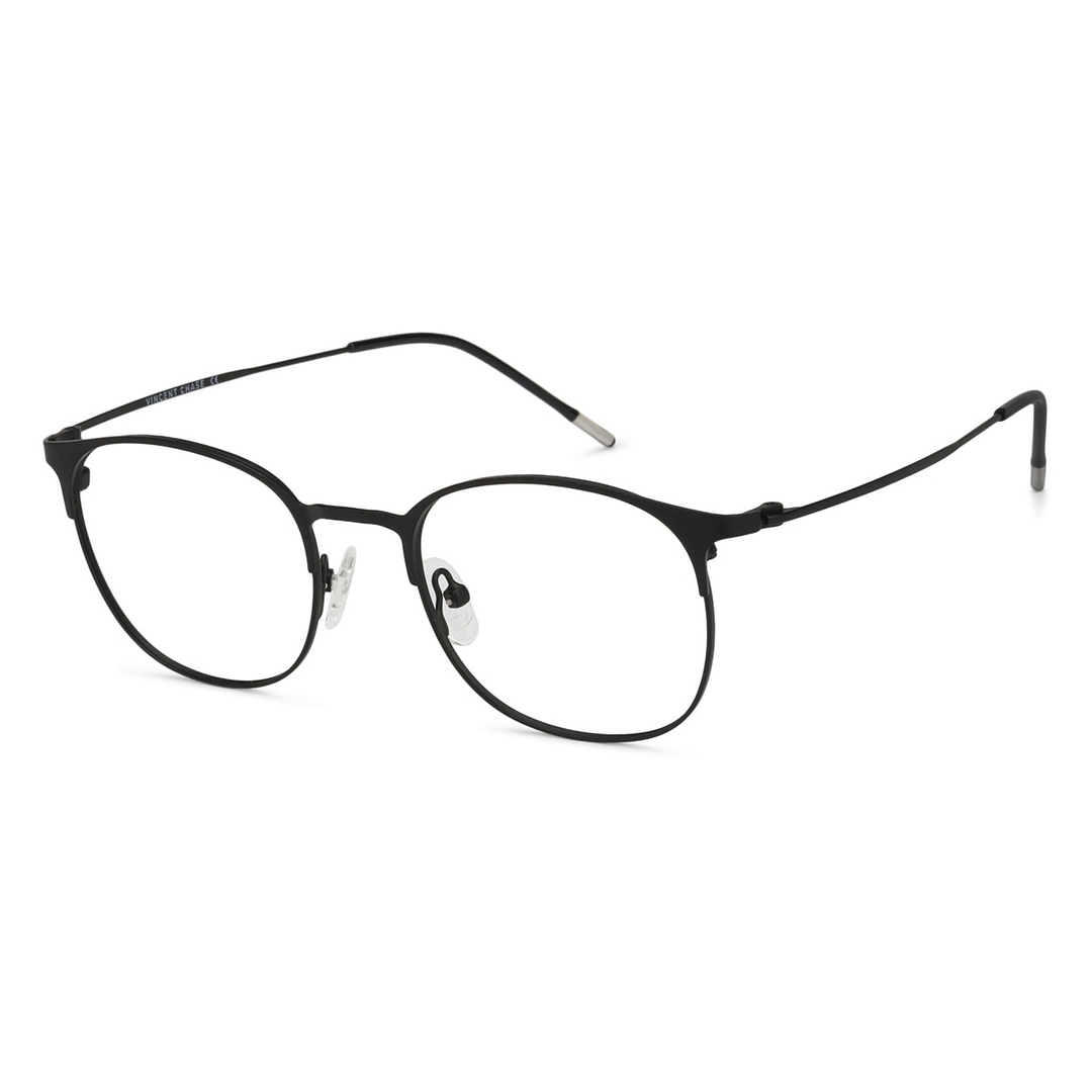 Vincent Chase Online Black Full Rim Round right side
