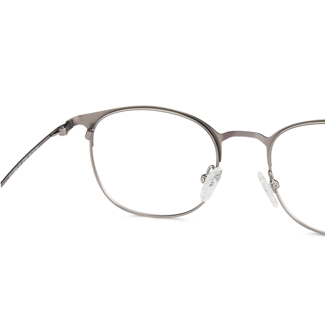 Vincent Chase Online Silver Full Rim Round left side
