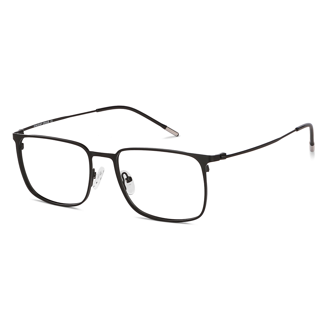 Vincent Chase Black Full Rim Square right side
