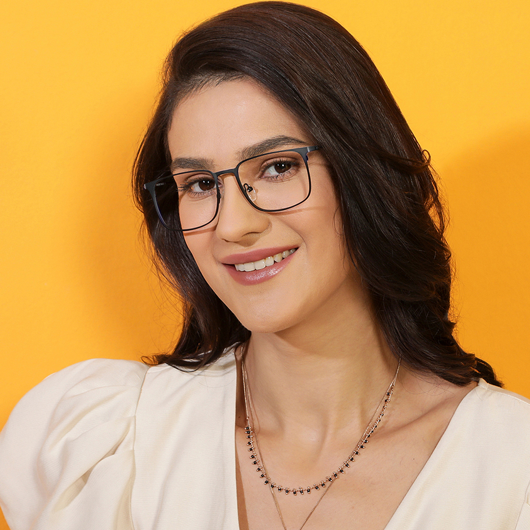 Vincent Chase Online Light Gray Full Rim Square left side