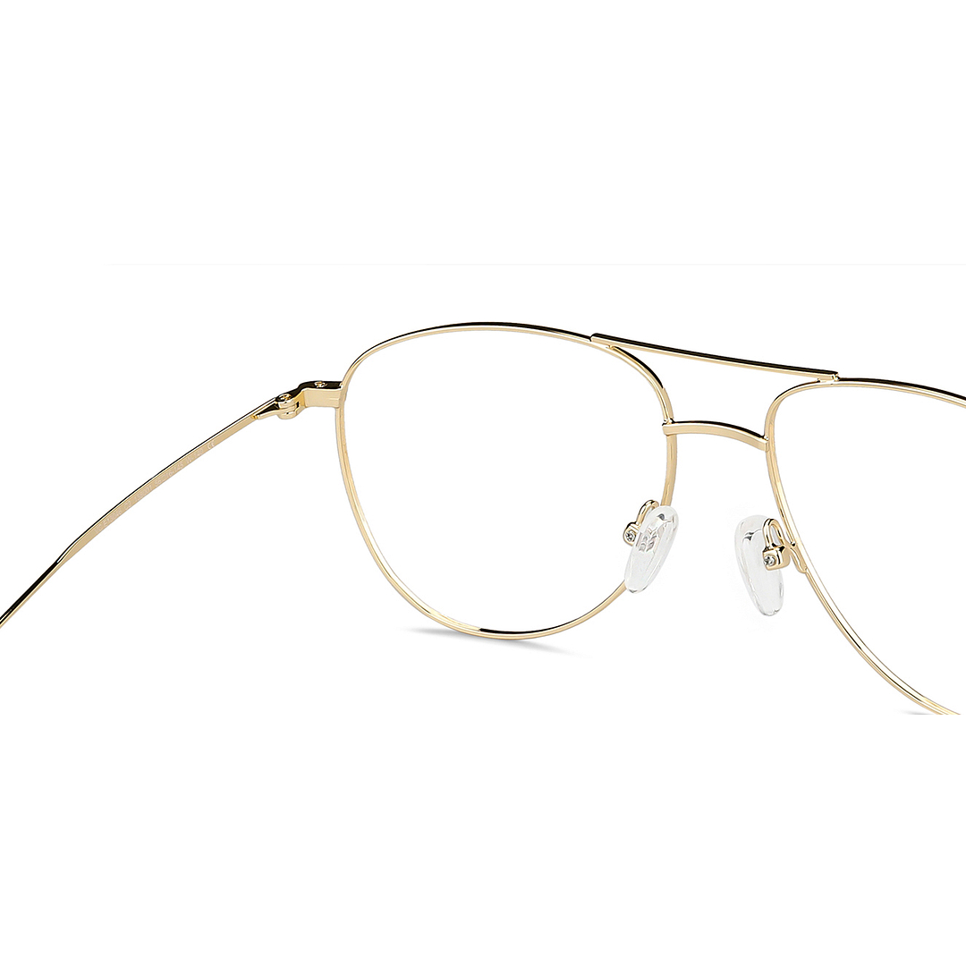 Vincent Chase Online Gold Full Rim Aviator right side