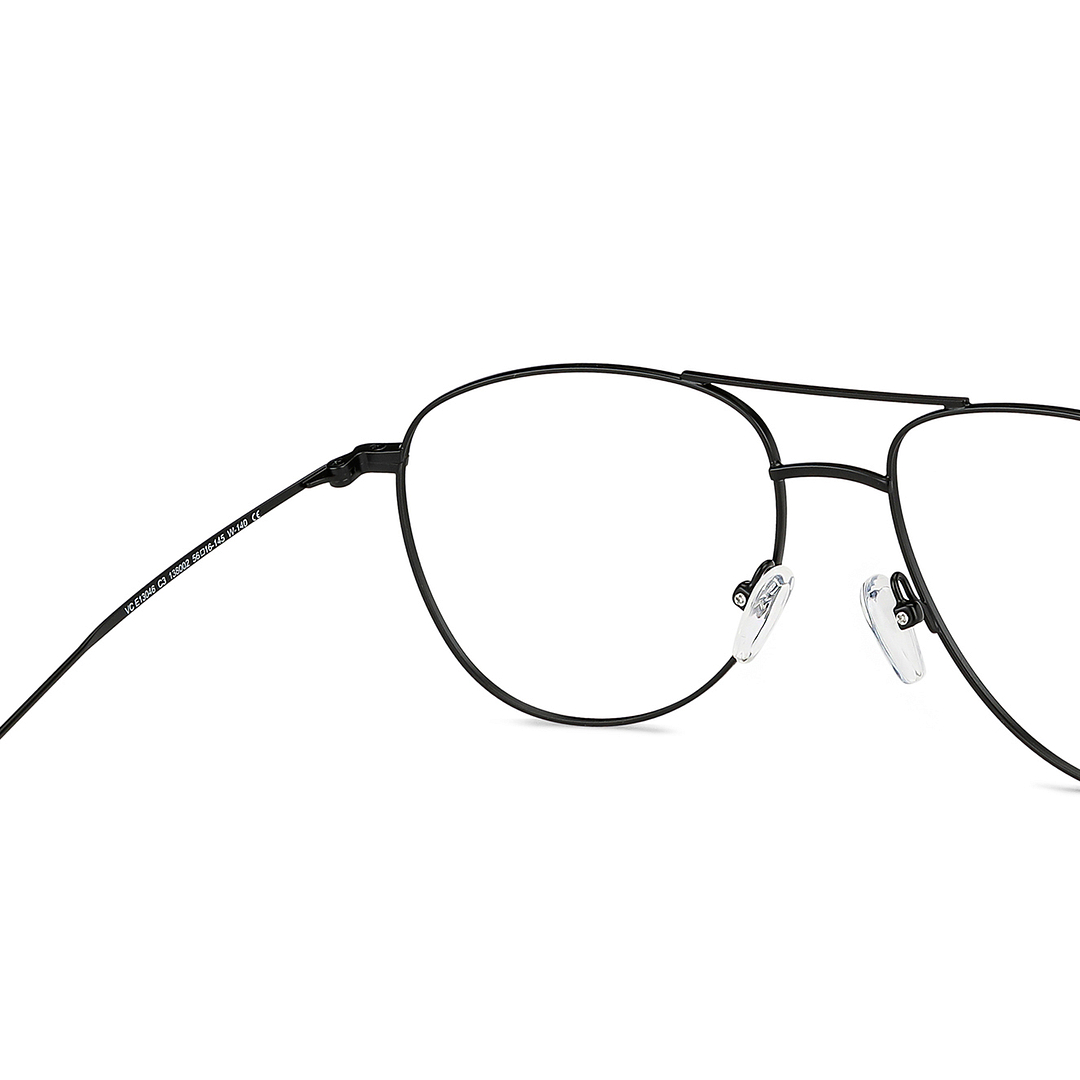 Vincent Chase Black Full Rim Aviator right side