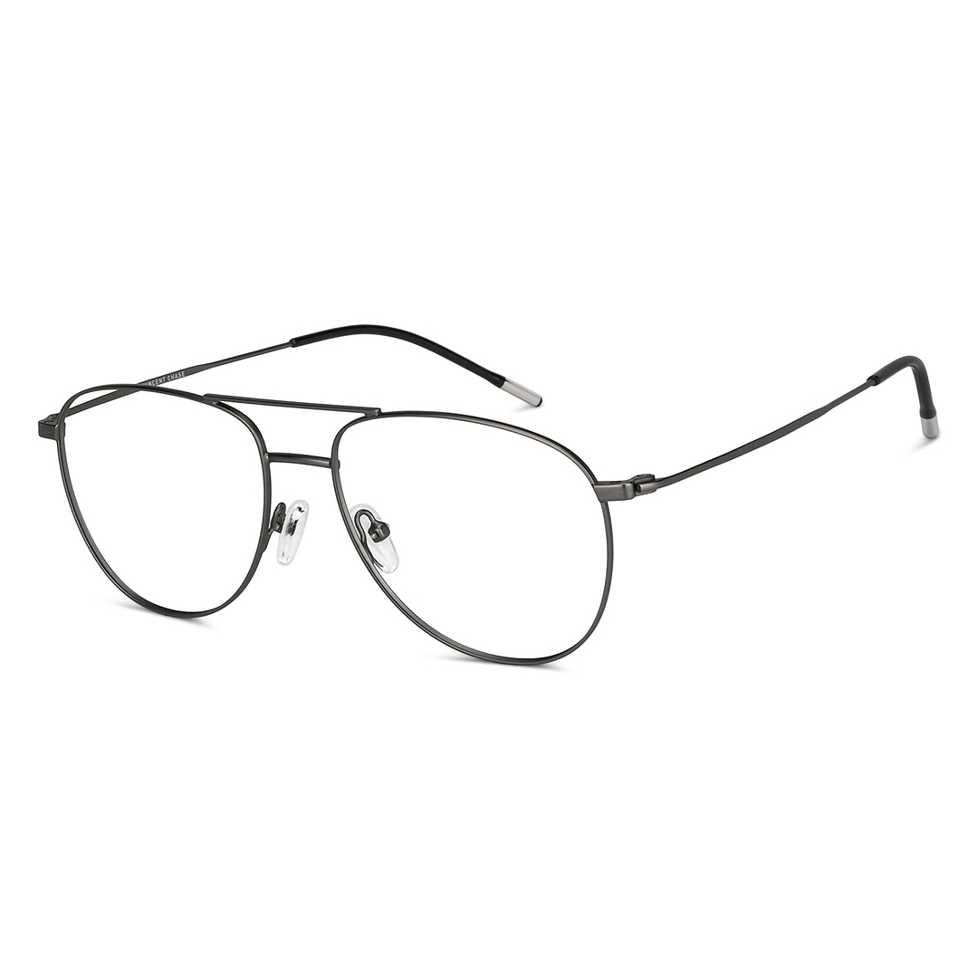 Vincent Chase Online Mid Gunmetal Full Rim Aviator right side
