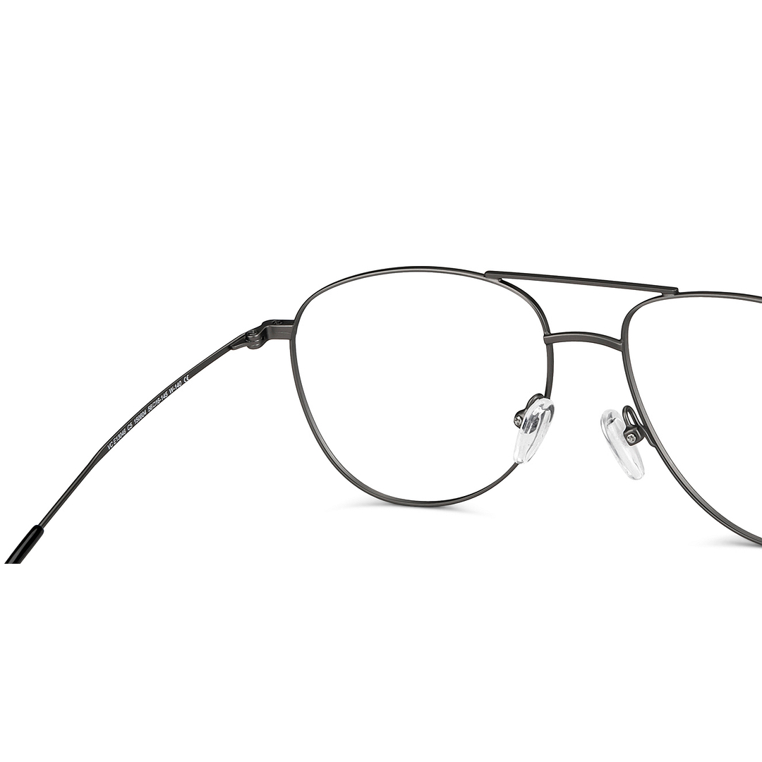 Vincent Chase Online Mid Gunmetal Full Rim Aviator right side