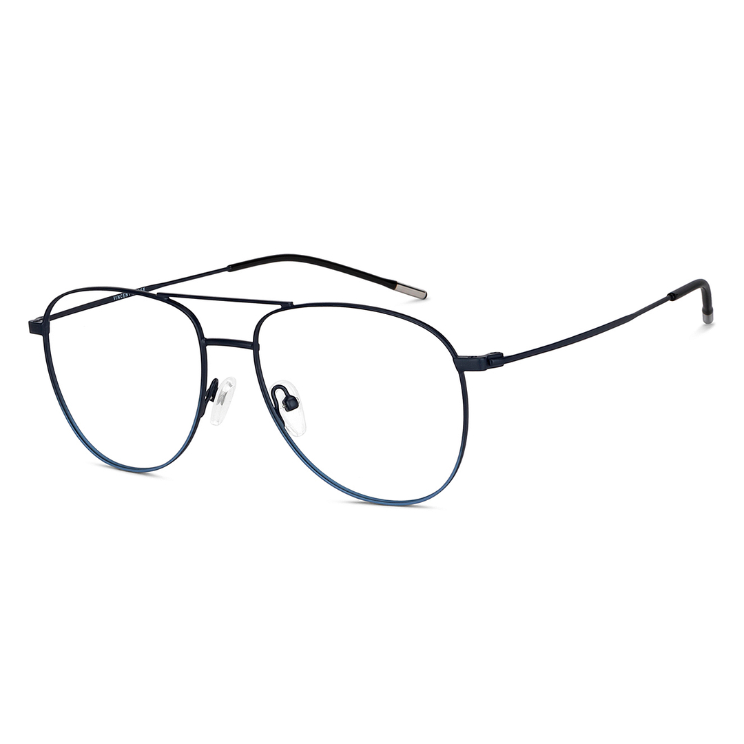 Vincent Chase Online Sky Blue Full Rim Aviator right side