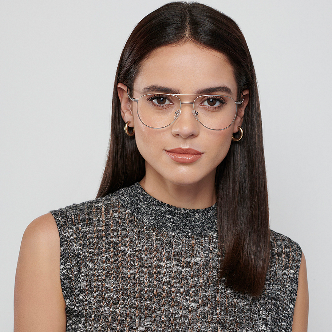 Vincent Chase Online Mid Gunmetal Full Rim Aviator right side
