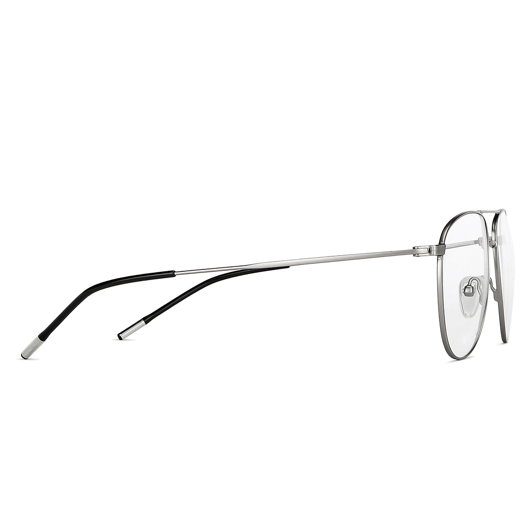 Vincent Chase Online Mid Gunmetal Full Rim Aviator left side