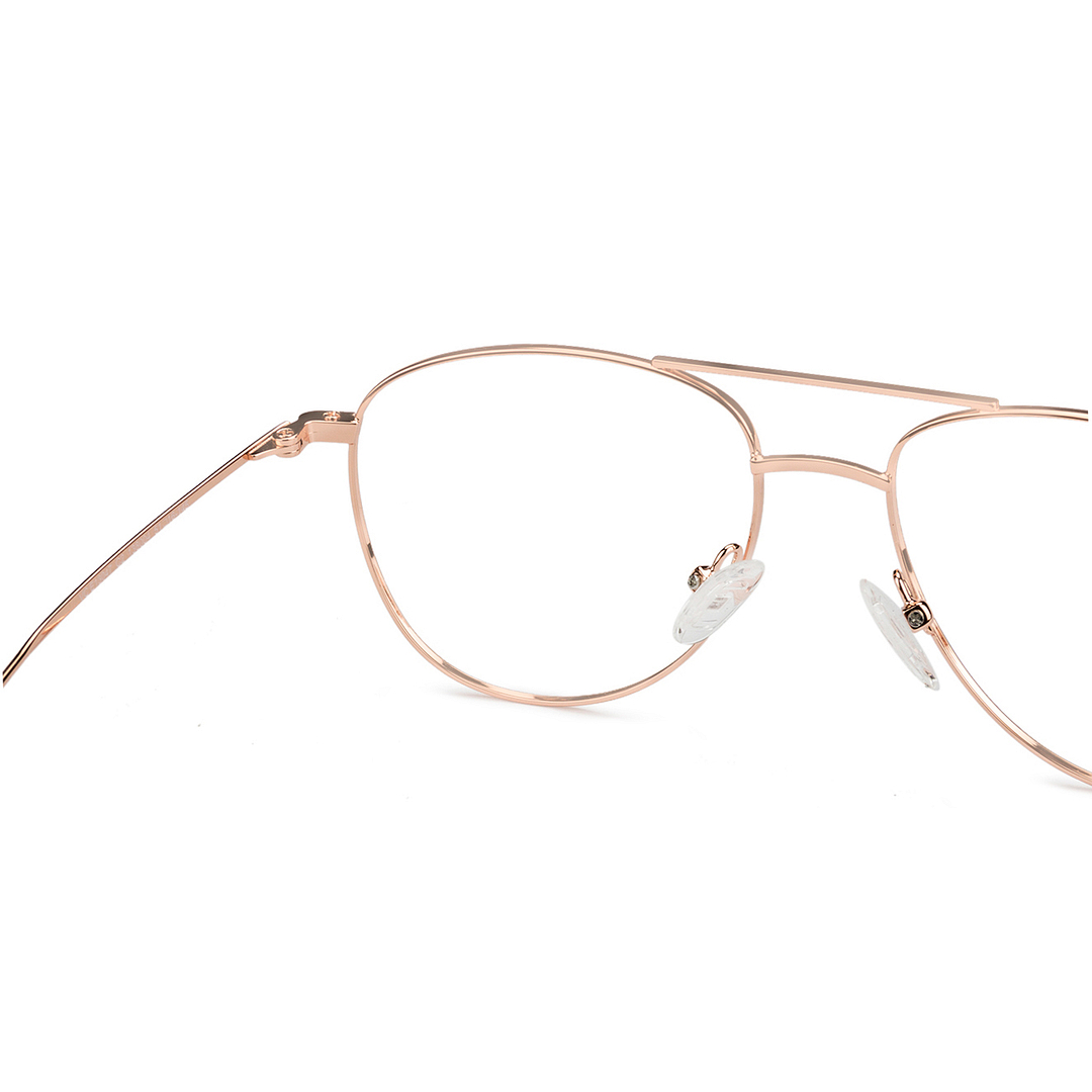 Vincent Chase Online Gold Full Rim Aviator left side