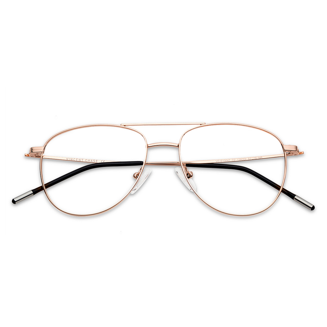 Vincent Chase Online Gold Full Rim Aviator right side