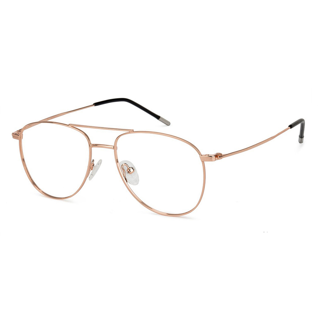 Vincent Chase Online Gold Full Rim Aviator left side