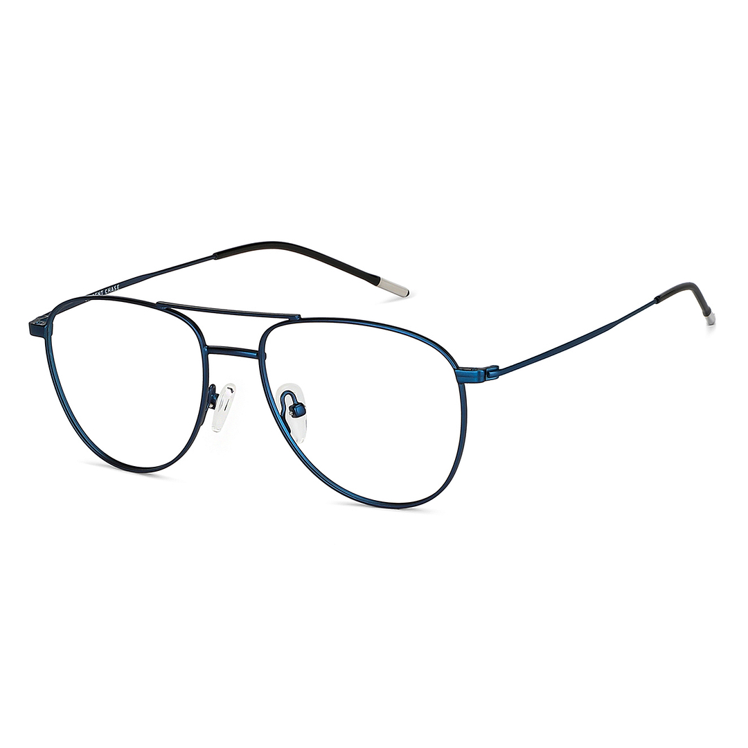 Vincent Chase Online Sky Blue Full Rim Aviator right side