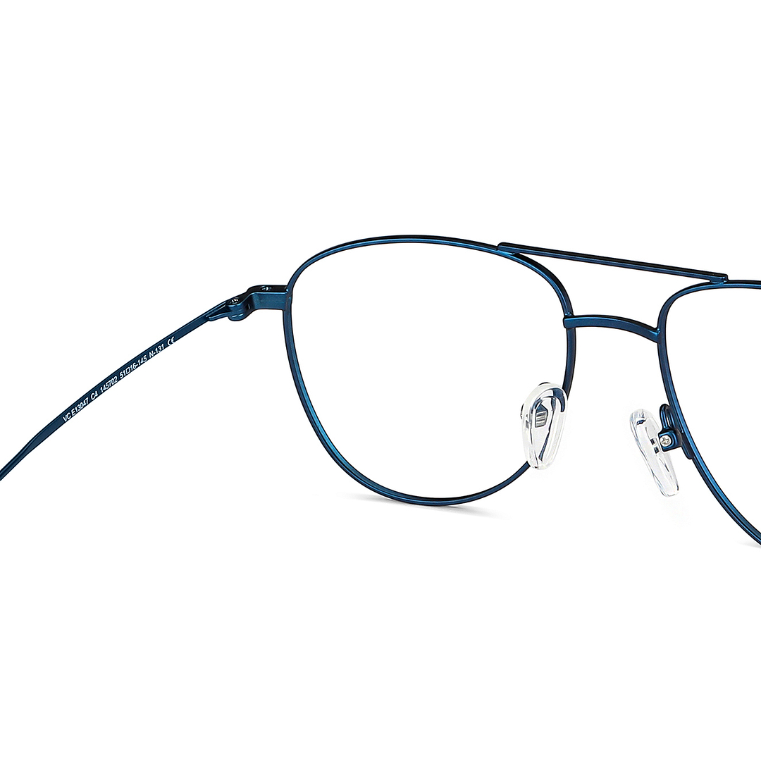 Vincent Chase Online Sky Blue Full Rim Aviator right side