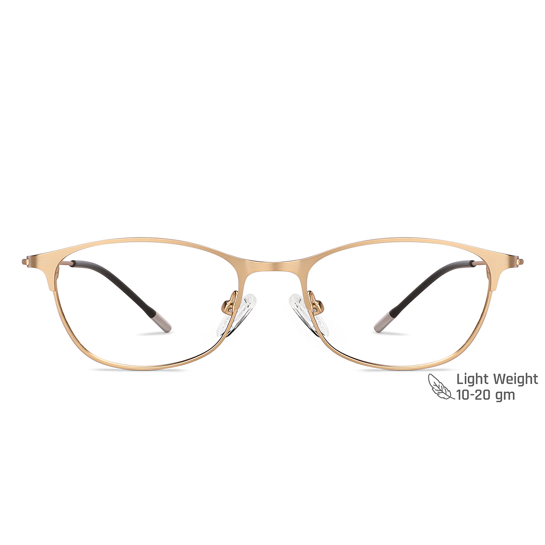 Vincent Chase Online Gold Full Rim Cat Eye left side