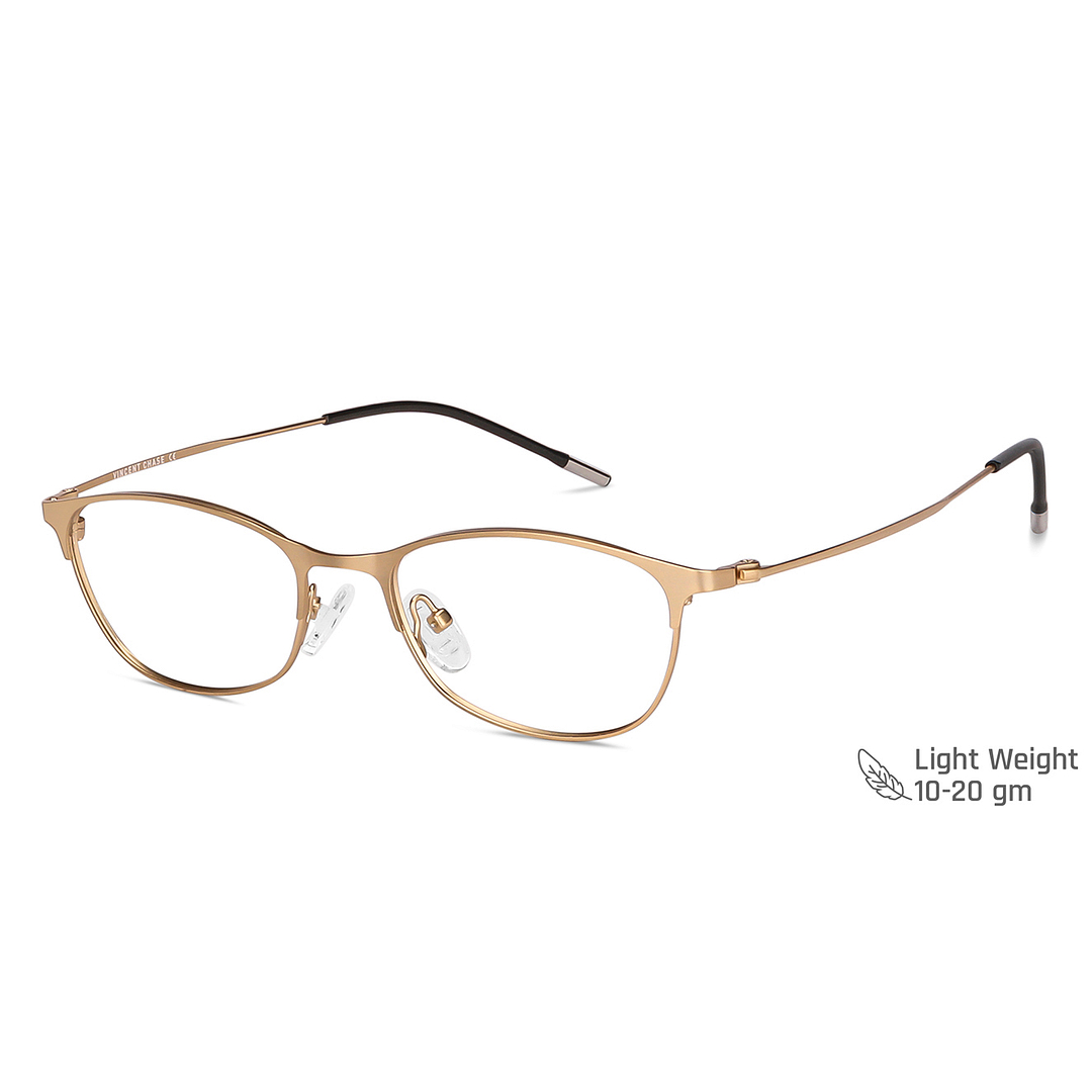 Vincent Chase Online Gold Full Rim Cat Eye right side