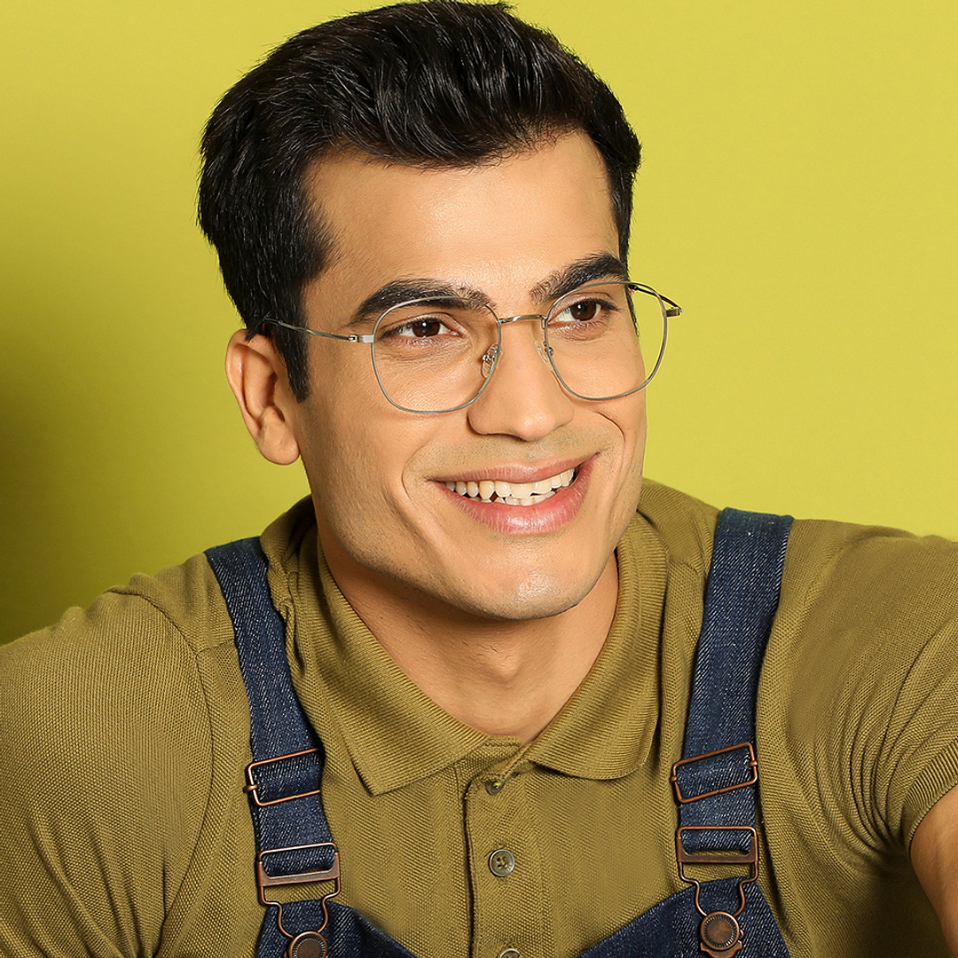 Vincent Chase Online Silver Full Rim Square right side