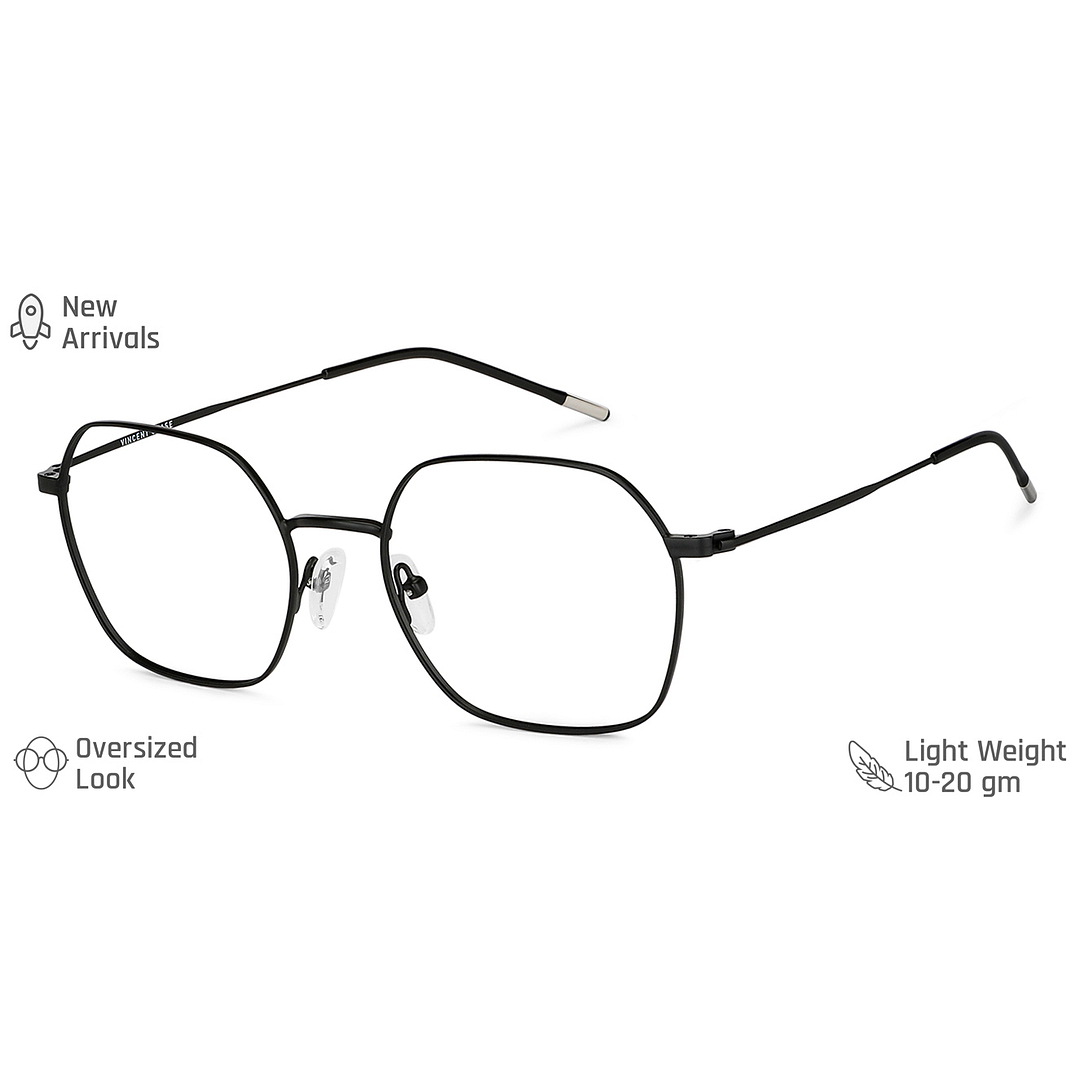 Vincent Chase Online Black Full Rim Geometric right side