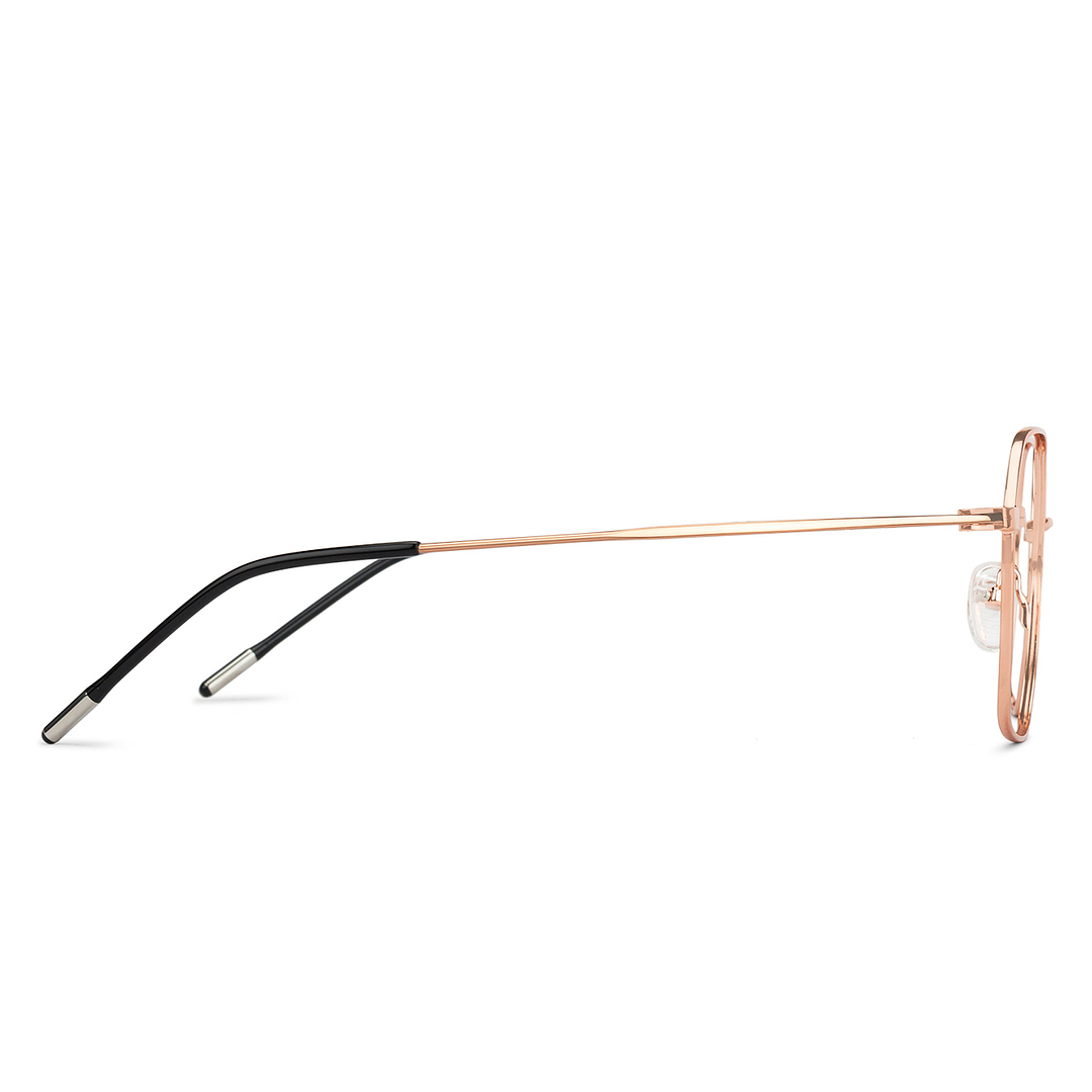 Vincent Chase Online Rose Gold Full Rim Geometric right side