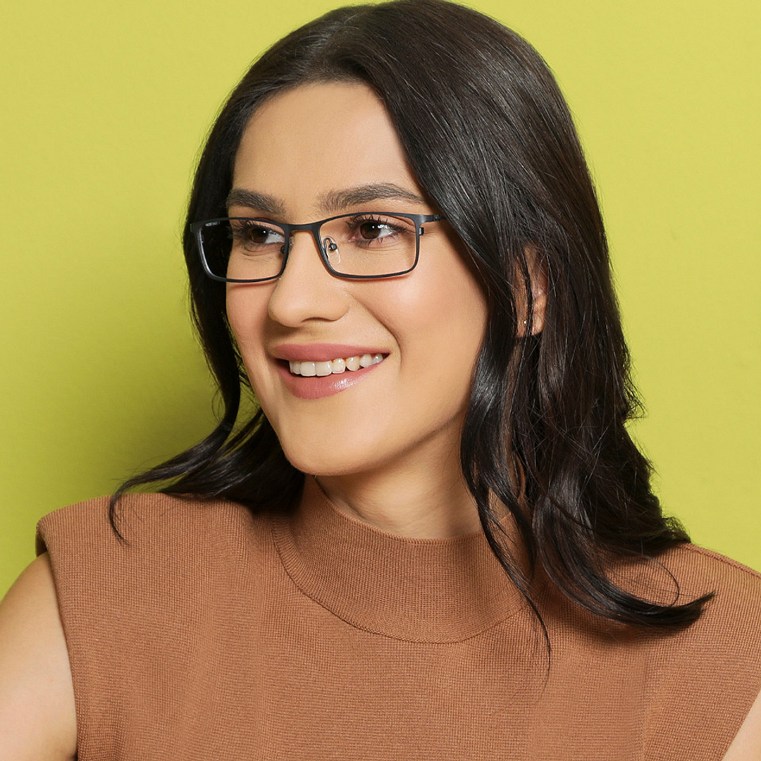 Vincent Chase Online Black Full Rim Rectangle left side