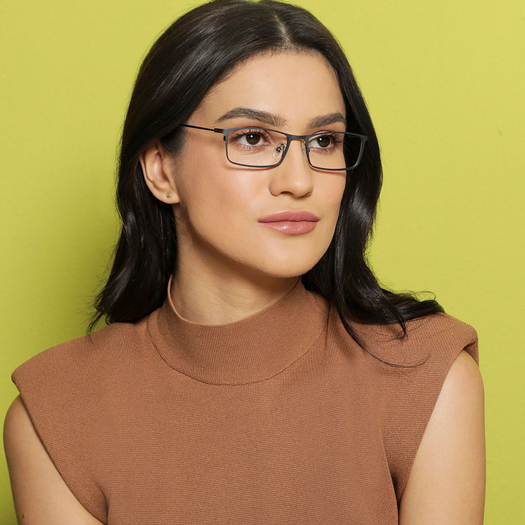 Vincent Chase Online Black Full Rim Rectangle left side