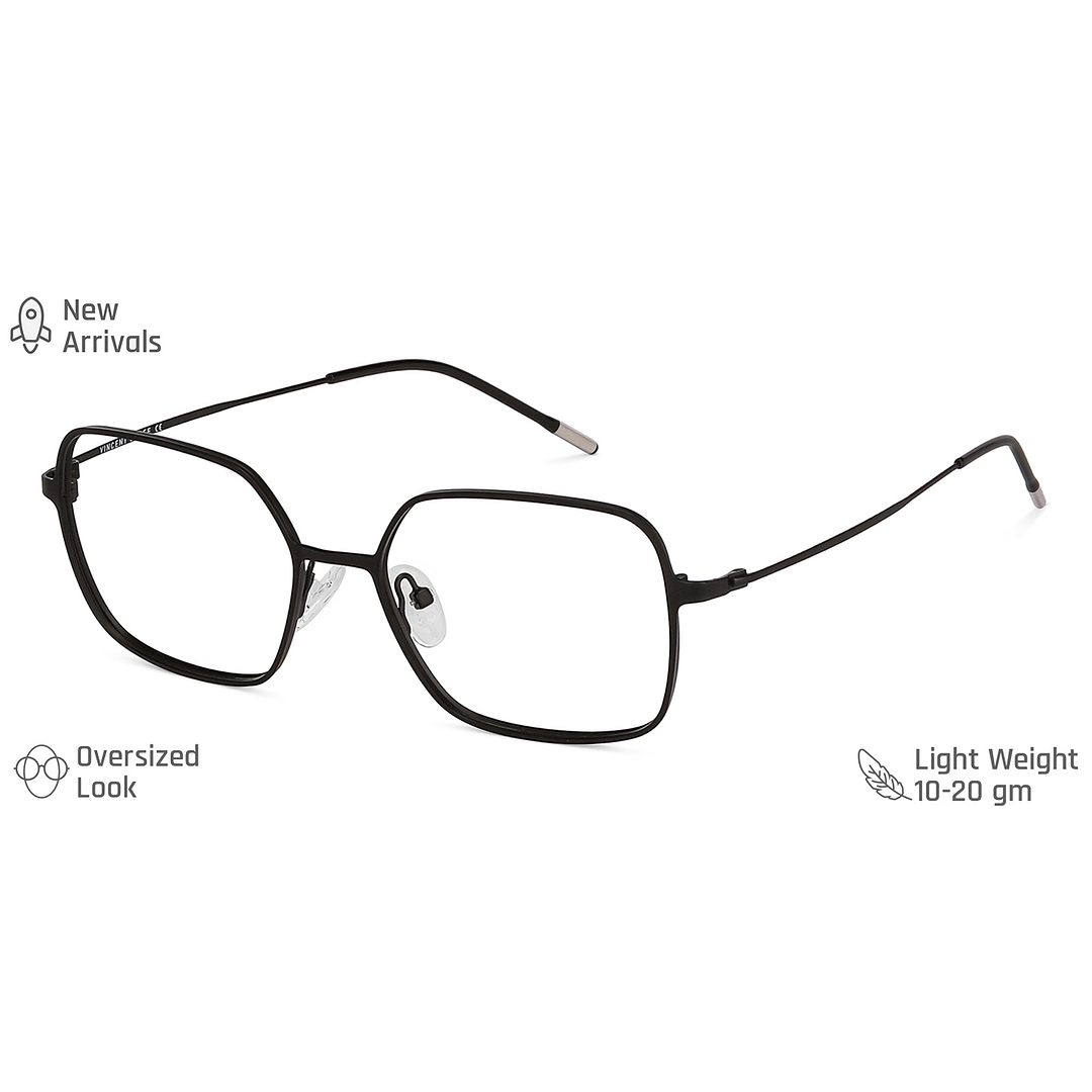 Vincent Chase Online Black Full Rim Geometric right side
