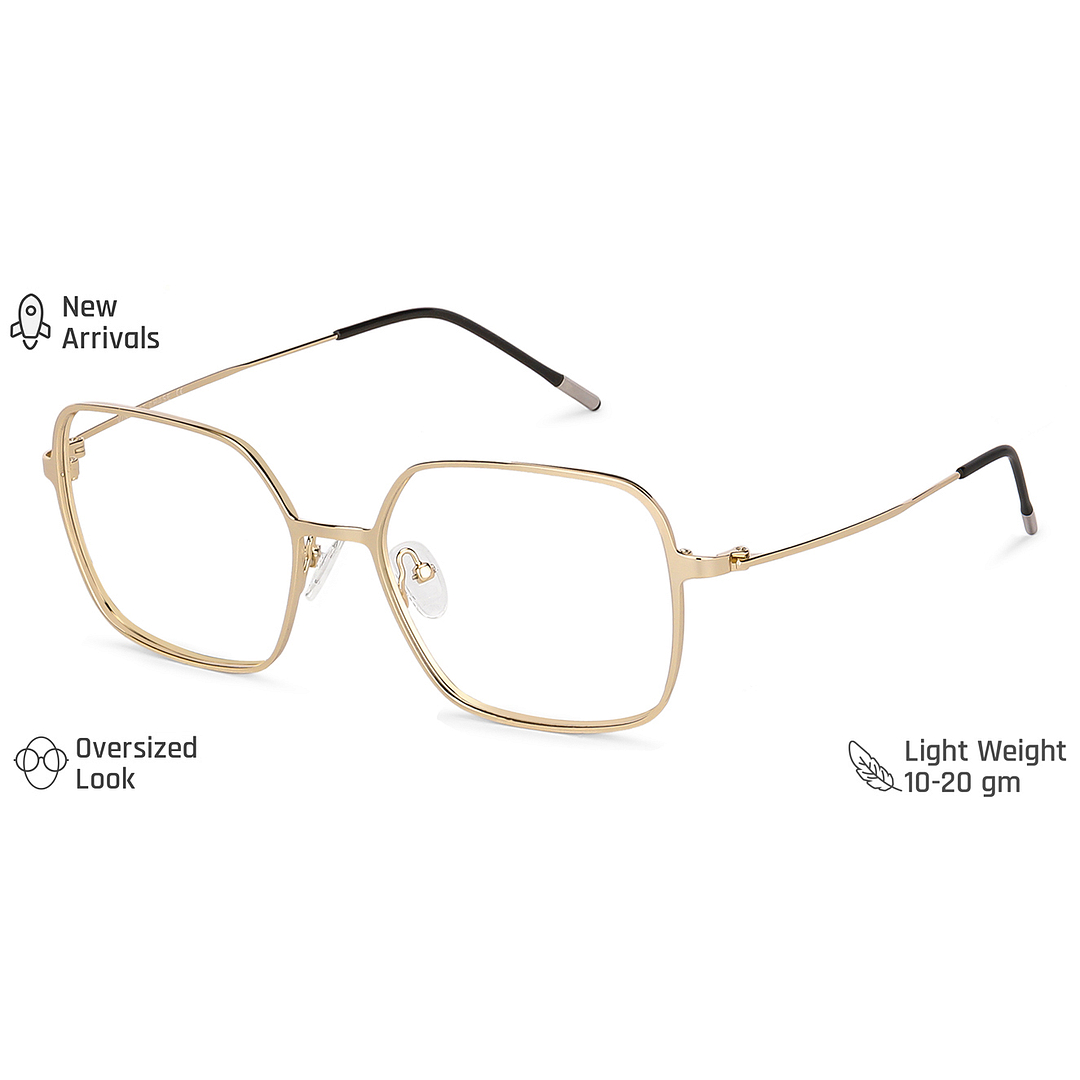 Vincent Chase Online Gold Full Rim Geometric right side