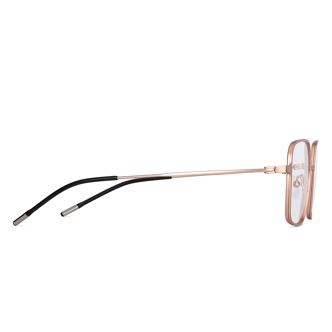Vincent Chase Online Rose Gold Full Rim Geometric left side