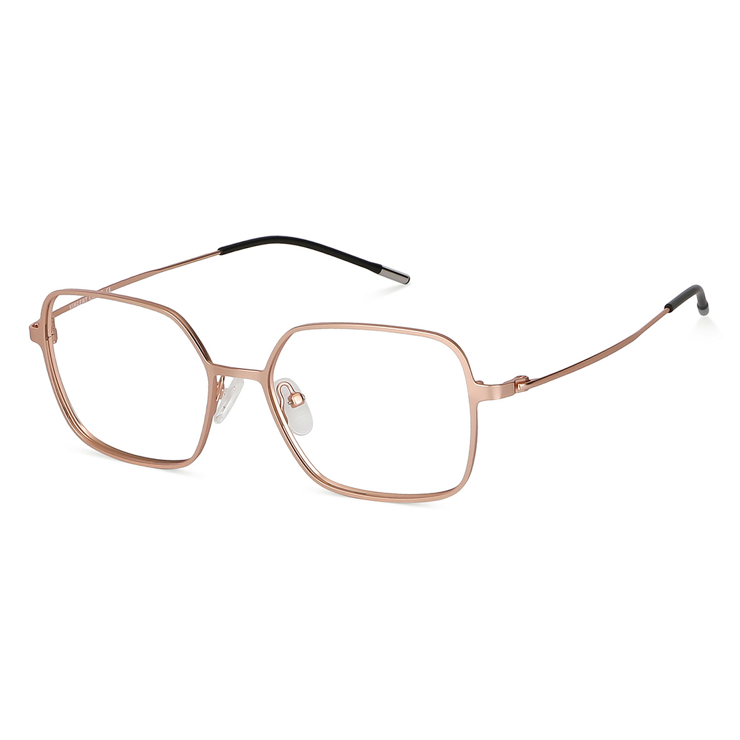 Vincent Chase Online Rose Gold Full Rim Geometric right side