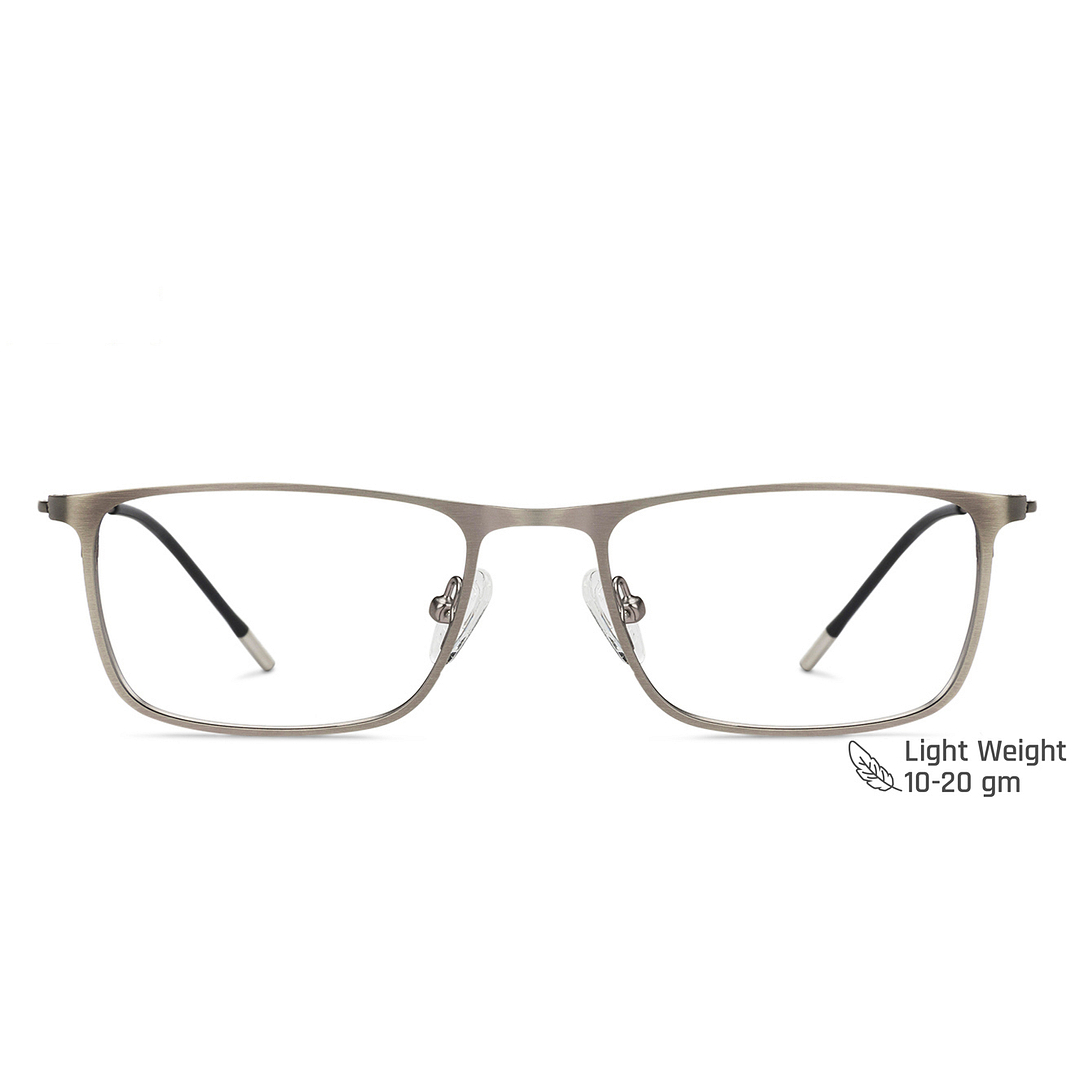 Vincent Chase Online Mid Gunmetal Full Rim Rectangle right side