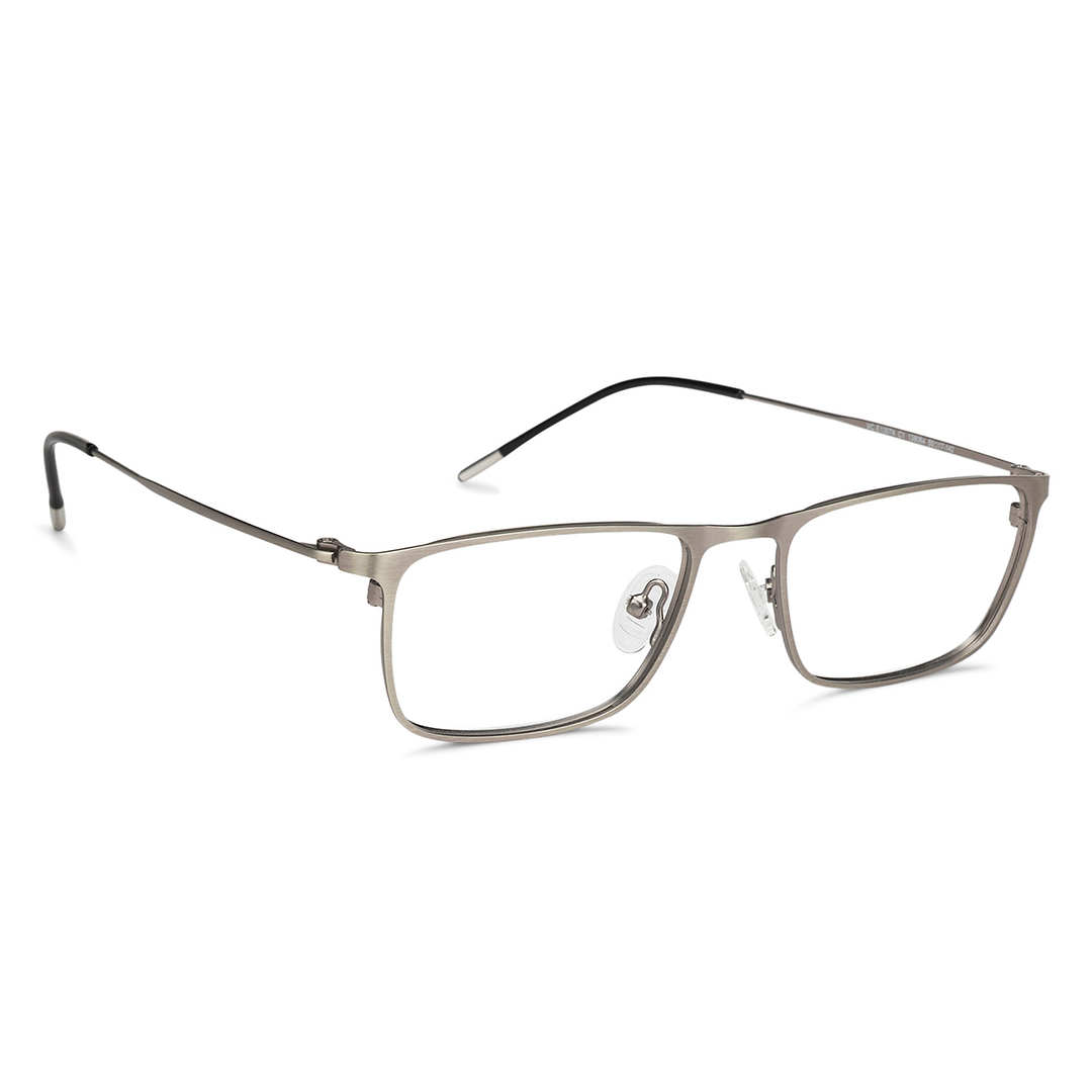 Vincent Chase Online Mid Gunmetal Full Rim Rectangle left side