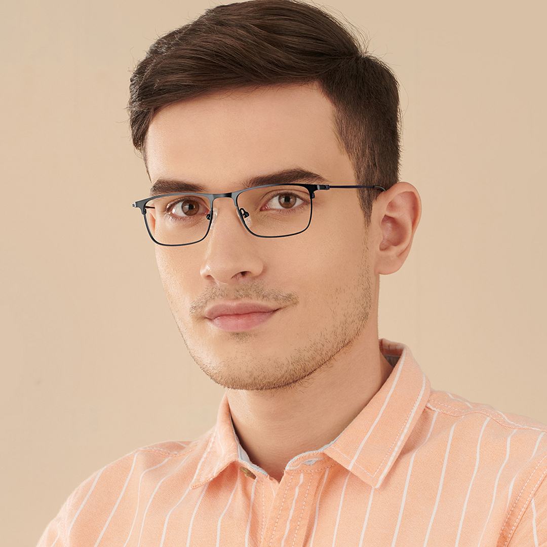 Vincent Chase Online Black Full Rim Rectangle right side