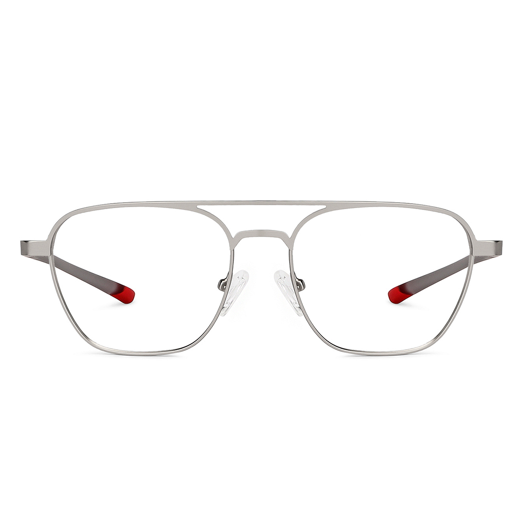 Vincent Chase Online Silver Full Rim Square left side