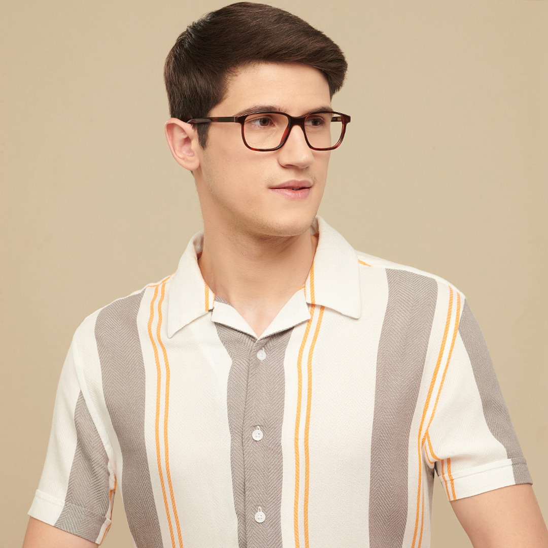 Vincent Chase Online Light Brown Full Rim Square right side