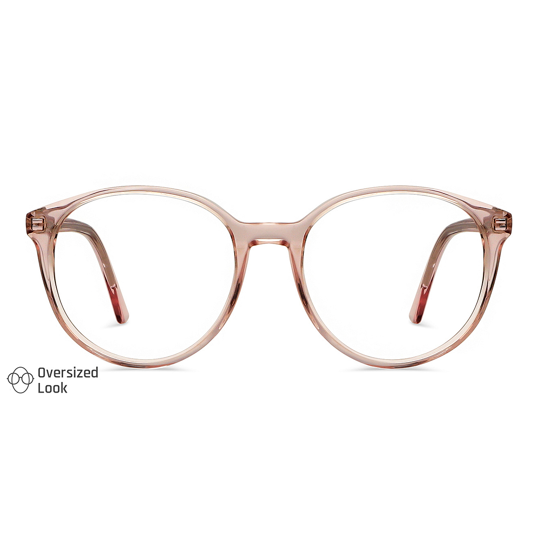 Vincent Chase Online Pink Transparent Full Rim Round left side